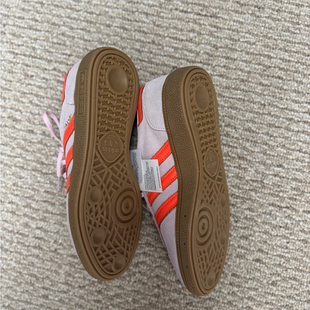 Adidas Spezial Sneakers - Pink with Orange Accents - Picture 8 of 8